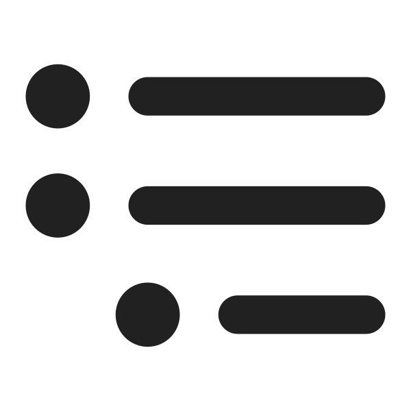 Ic Fluent Text Bullet List Tree 16 Filled