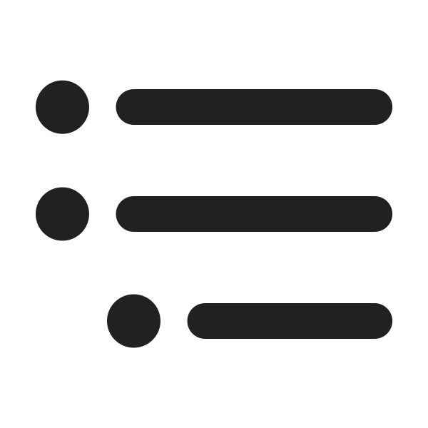 Ic Fluent Text Bullet List Tree 24 Filled