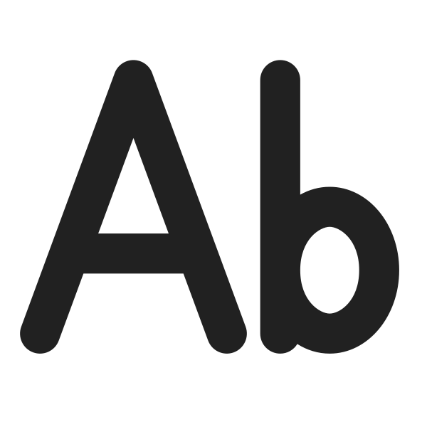 Ic Fluent Text Case Title 16 Filled