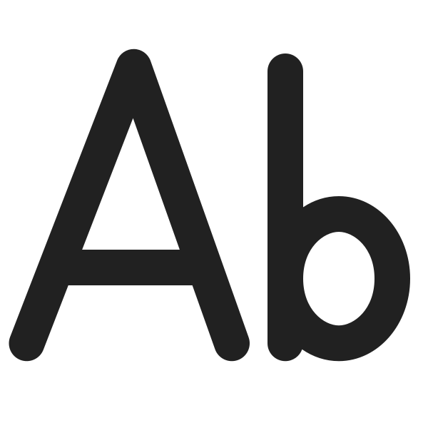 Ic Fluent Text Case Title 24 Filled