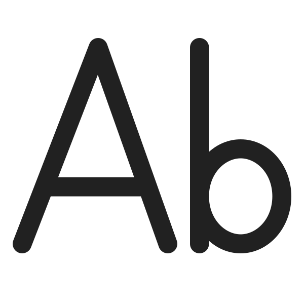 Ic Fluent Text Case Title 24 Regular
