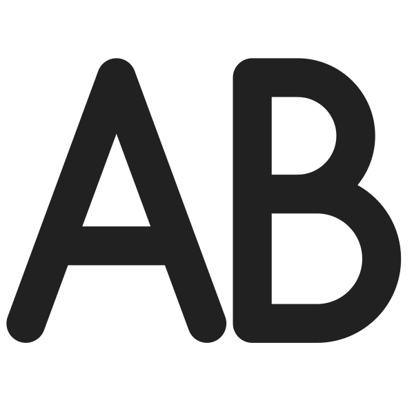 Ic Fluent Text Case Uppercase 16 Filled