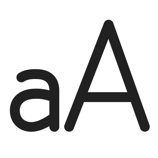 Ic Fluent Text Change Case 24 Regular