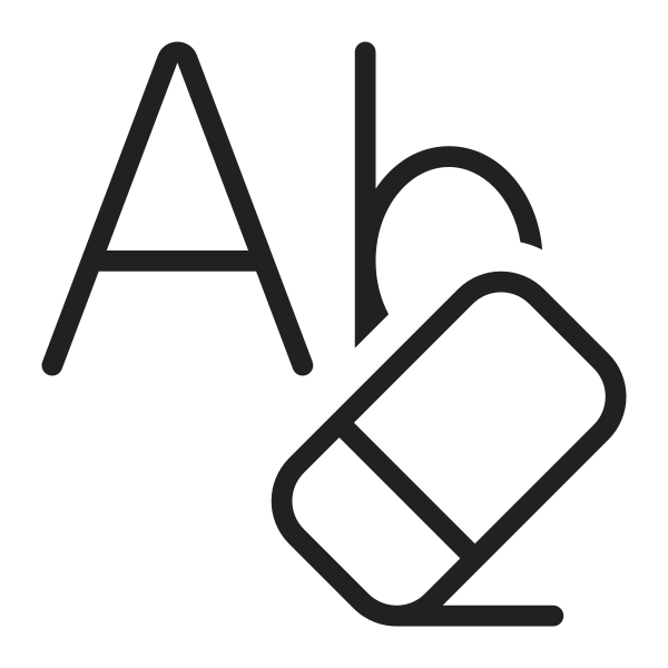 Ic Fluent Text Clear Formatting 32 Light