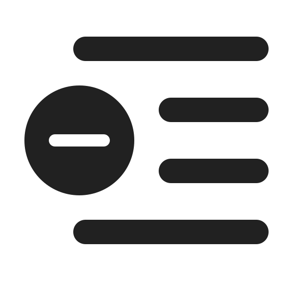 Ic Fluent Text Collapse 24 Filled