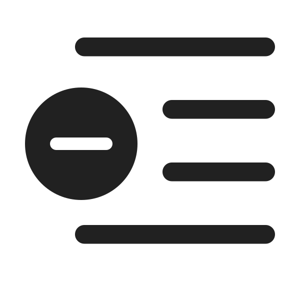 Ic Fluent Text Collapse 24 Regular