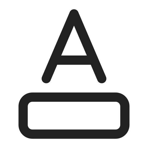 Ic Fluent Text Color 16 Regular