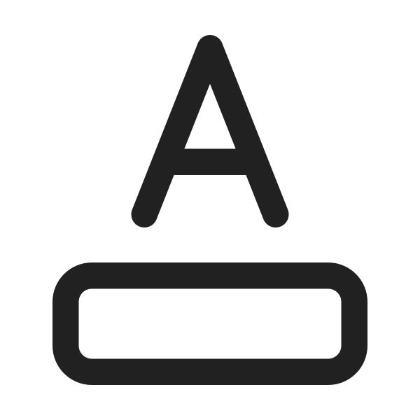 Ic Fluent Text Color 24 Regular
