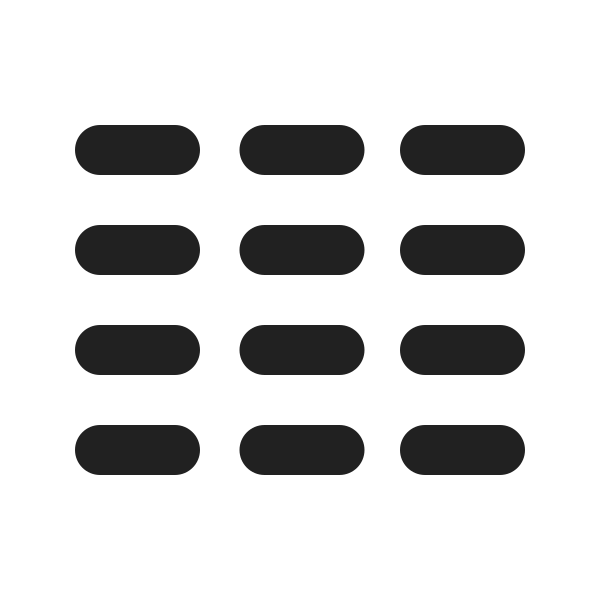 Ic Fluent Text Column Three 24 Filled