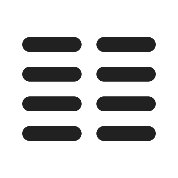 Ic Fluent Text Column Two 24 Filled