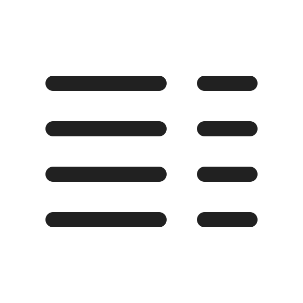 Ic Fluent Text Column Two Right 20 Regular