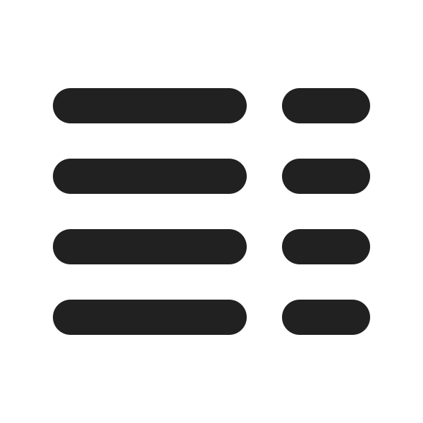 Ic Fluent Text Column Two Right 24 Filled