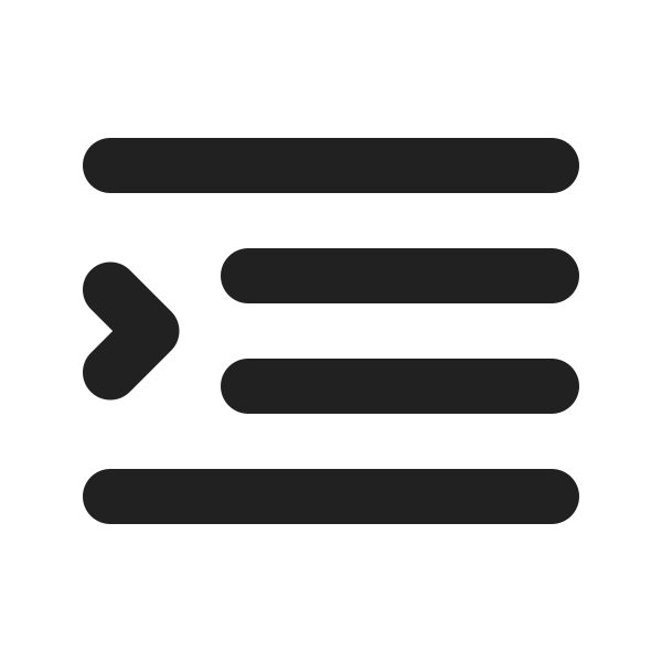 Ic Fluent Text Continuous 24 Filled
