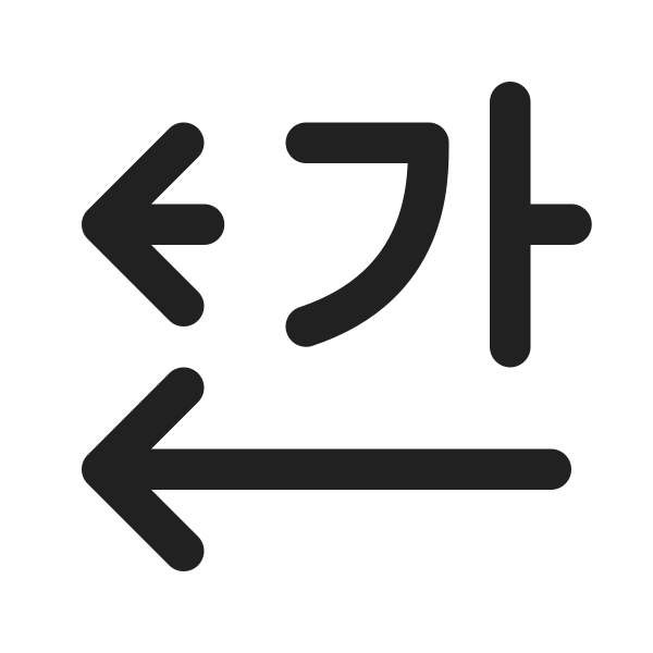 Ic Fluent Text Direction Horizontal Left 16 Regular