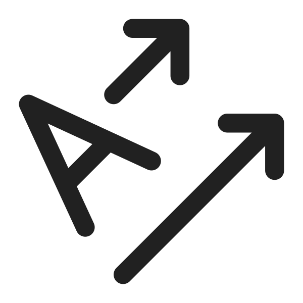Ic Fluent Text Direction Rotate 315 Right 16 Regular