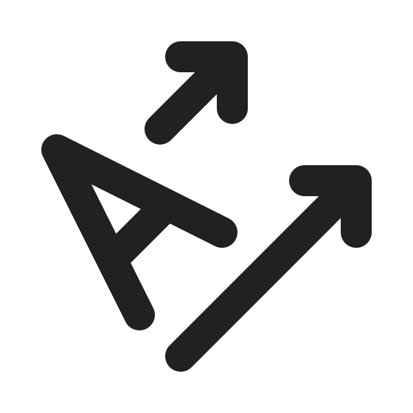Ic Fluent Text Direction Rotate 315 Right 20 Filled