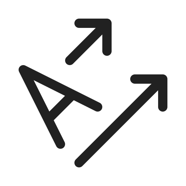 Ic Fluent Text Direction Rotate 315 Right 20 Regular