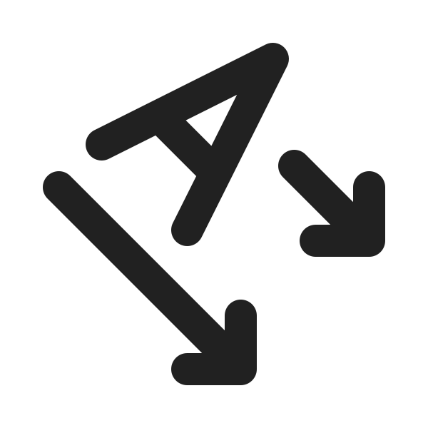 Ic Fluent Text Direction Rotate 45 Right 20 Filled