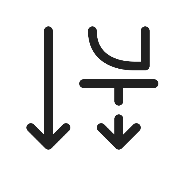 Ic Fluent Text Direction Rotate 90 Ltr 20 Regular