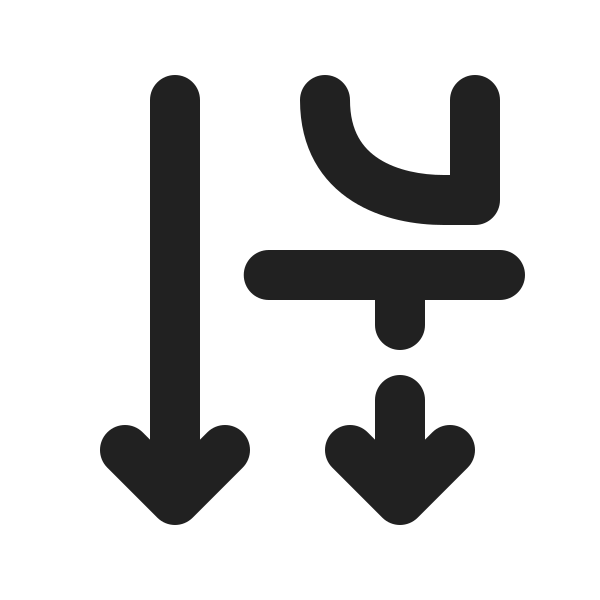 Ic Fluent Text Direction Rotate 90 Ltr 24 Filled