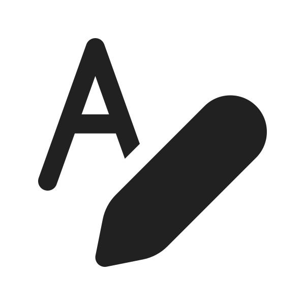 Ic Fluent Text Edit Style 16 Filled