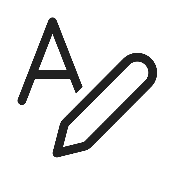 Ic Fluent Text Edit Style 20 Regular