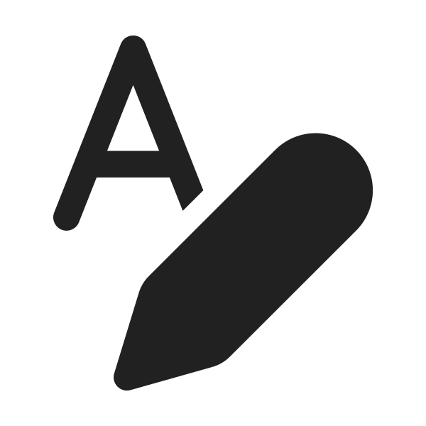 Ic Fluent Text Edit Style 24 Filled