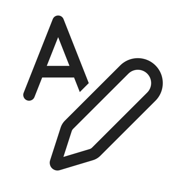 Ic Fluent Text Edit Style 24 Regular