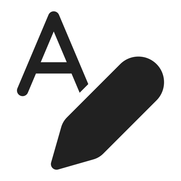 Ic Fluent Text Edit Style 32 Filled