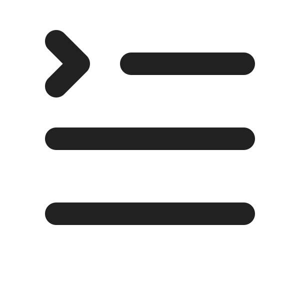 Ic Fluent Text First Line 20 Filled
