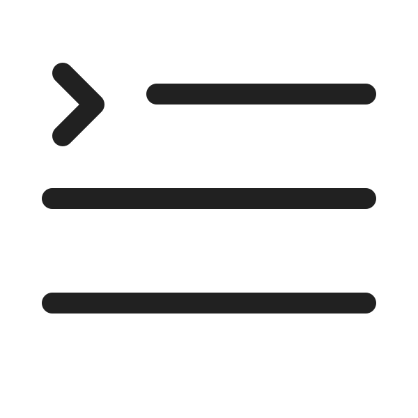 Ic Fluent Text First Line 20 Regular