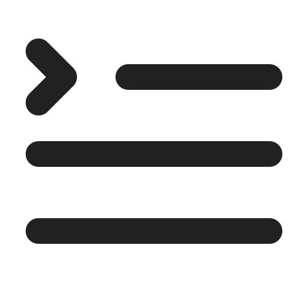 Ic Fluent Text First Line 24 Filled