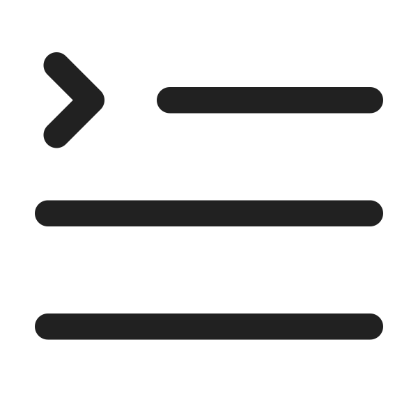 Ic Fluent Text First Line 24 Regular