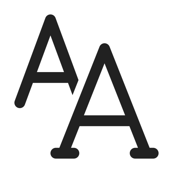 Ic Fluent Text Font 24 Regular