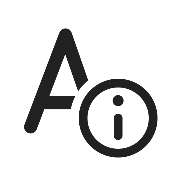 Ic Fluent Text Font Info 20 Filled
