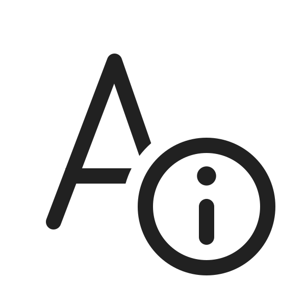 Ic Fluent Text Font Info 20 Regular