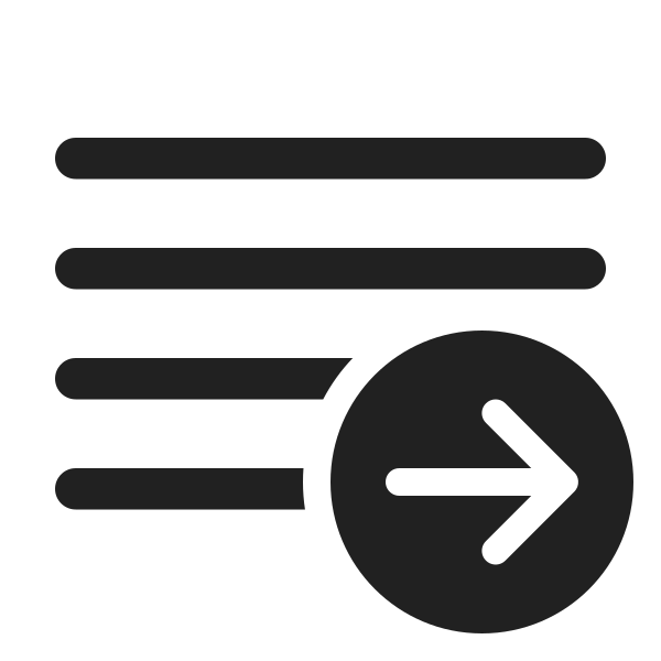 Ic Fluent Text Grammar Arrow Right 24 Regular