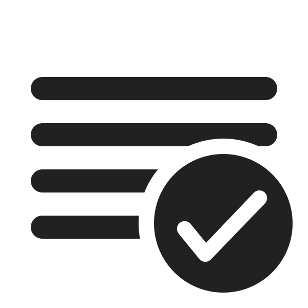Ic Fluent Text Grammar Checkmark 20 Filled