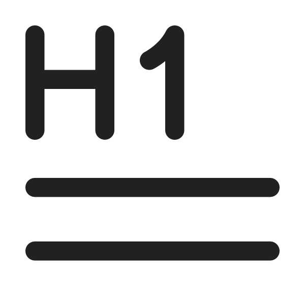 Ic Fluent Text Header 1 Lines 24 Regular