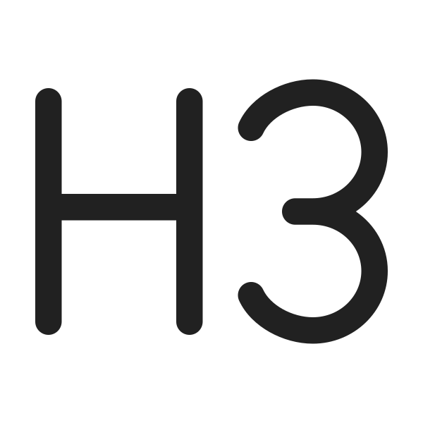 Ic Fluent Text Header 3 24 Regular