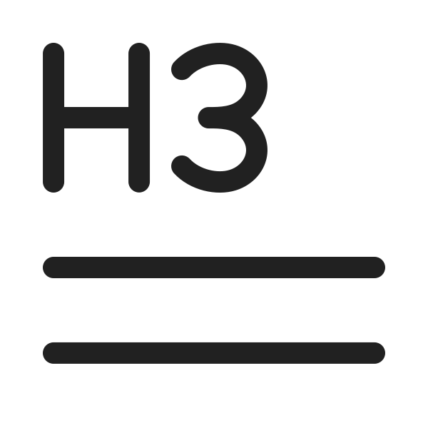 Ic Fluent Text Header 3 Lines 20 Regular