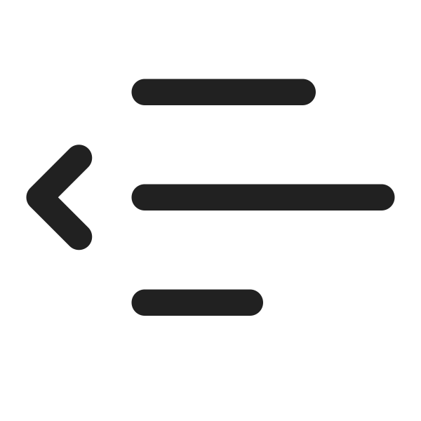 Ic Fluent Text Indent Decrease Ltr 16 Regular