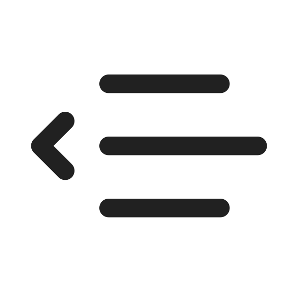 Ic Fluent Text Indent Decrease Ltr 24 Regular