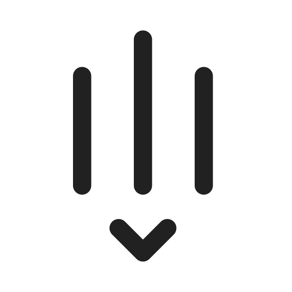 Ic Fluent Text Indent Decrease Ltr Rotate 270 24 Regular