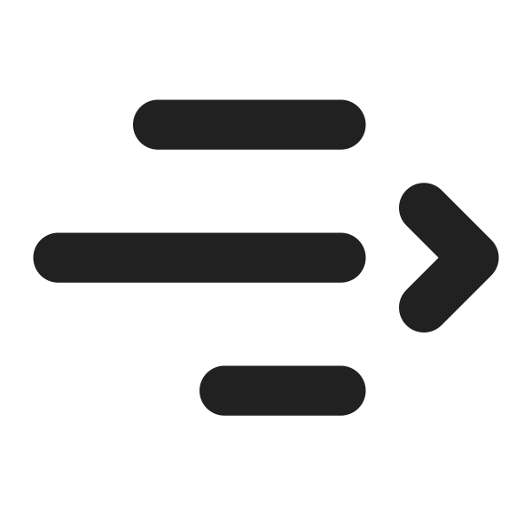 Ic Fluent Text Indent Decrease Rtl 16 Filled