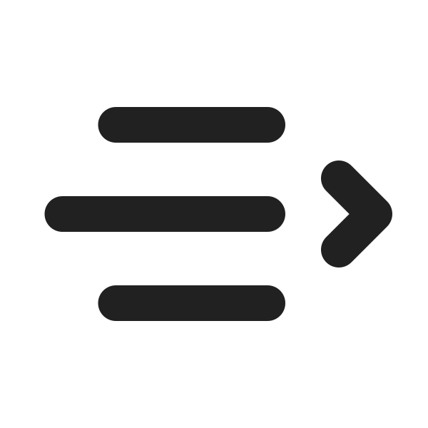 Ic Fluent Text Indent Decrease Rtl 24 Filled