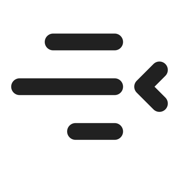 Ic Fluent Text Indent Increase Rtl 16 Filled