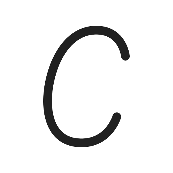 Ic Fluent Text Italic 20 Regular