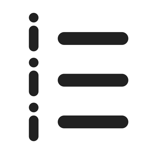 Ic Fluent Text List Roman Numeral Lowercase 24 Filled