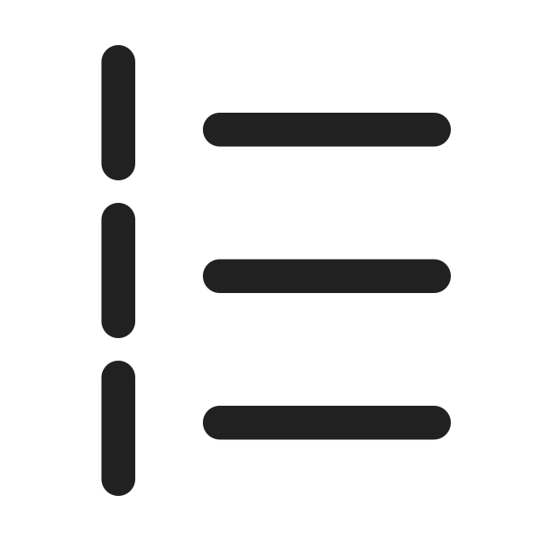Ic Fluent Text List Roman Numeral Uppercase 24 Regular